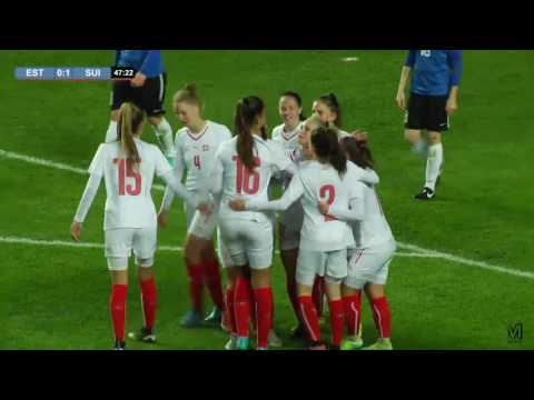 NU19 EM valikturniir 2016/17: Šveits - Eesti 5:0 (1:0)
