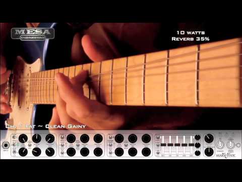 MESA/Boogie Mark V Ch. 1 FAT – Clean Clipped Gain