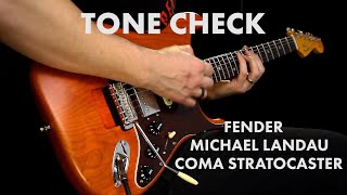 Video thumbnail for TONE CHECK: Fender Michael Landau Coma Stratocaster Demo | Cream City Music by Cream City Music