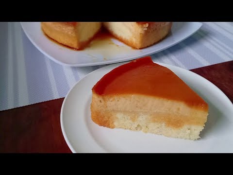 Steamed Custard Cake Recipe | How to make Custard Cake | How to Bake Steamed Custard Cake