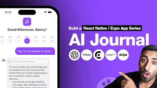 🔴 Let's build an AI Journal App w/ REACT NATIVE! (Sanity, Clerk, Stripe, Expo, Cursor, MCP, OpenAI)