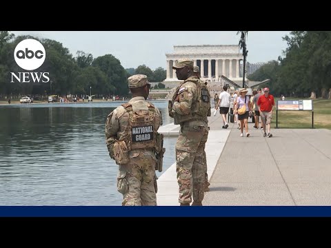 Tight security after Trump blames vandals for Reflecting Pool problems