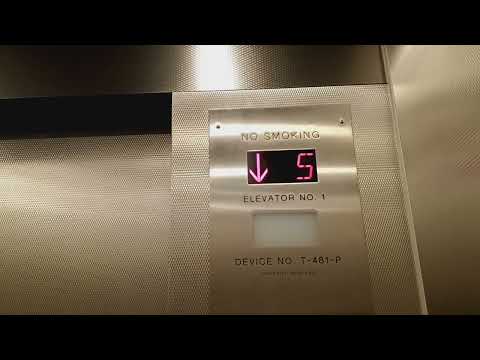 Modernized Dover traction elevators at the Hamilton Main Municipal parking garage (White Plains, NY)