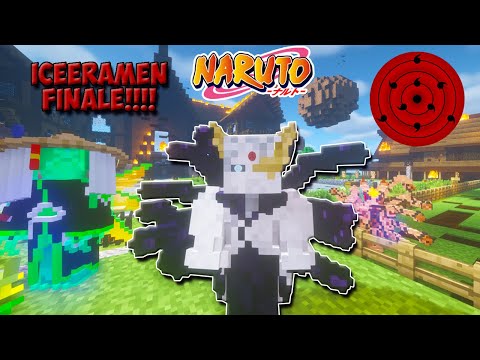 11 Tails, Rinne Sharingan and Otsutsuki Mode! Finale of Naruto Anime Mod Minecraft SMP