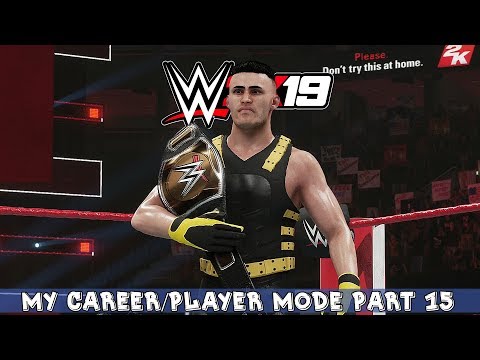 WWE 2K19 MY CAREER MODE PART 15 - CUSTOM CHAMPIONSHIP [WWE 2K19 Legend Returns] - PS4 PRO 4K