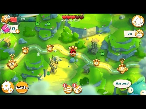 Angry Birds 2 Gameplay - Part 1 (Level 11 - 15)
