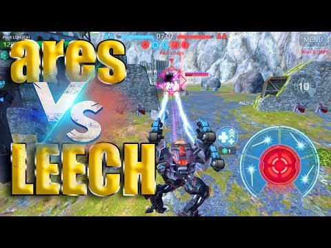 War Robots ★ LEECH VS ARES, Ao Jun, Fenrir ★ Test Server Version 5.4