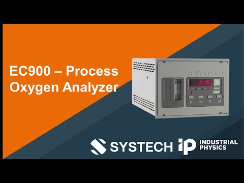 Video do Analisador de Oxigênio para Processos EC900