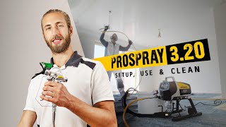 ProSpray PS 3.20 - Airless Paint Sprayer: Setup, Use & Clean with Nick Sammut | WAGNER