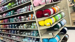 March 17, 2026 "No Plan, No Budget, Just Yarn y | Hobby Lobby Walkthrough"