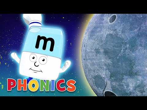 フォニックス - 読み方を学ぼう｜Mは5月のために!| アルファブロック (Phonics - Learn to Read | M is for May! | Alphablocks)