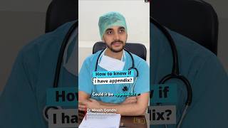 Signs of appendix! #amrithospital #appendicitis #laproscopicsurgery #chennai #surgeon #laproscopy