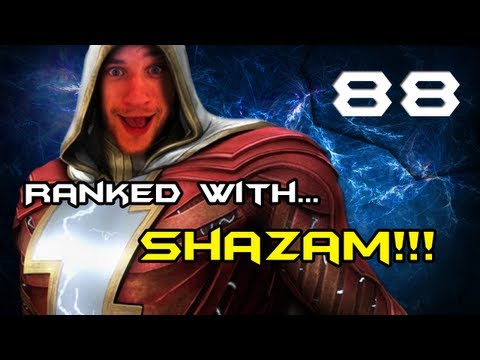Lets play Injustice Gods among us RANKED with hilarious commentary! pt88 - SHAZAM IS HARDDD!