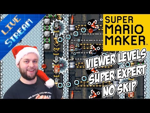 🔴 Super Mario Maker - Christmas Special! Merry Christmas! - LIVE STREAM [#11]