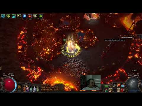 3.7 Ssf Legion - Ice Crash Scion T15 Elder - Meta Crafted Staff - Insane Damage!