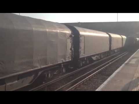 HD EWS 66012 Thrashes And Clags Through Bromley South Working 6O32, 9/7/13