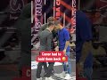 Conor is breaking up faceoffs ?