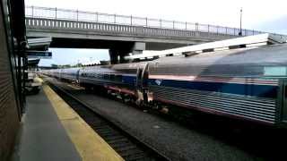 preview picture of video 'Amtrak's Maple Leaf and Lake Shore Limited'