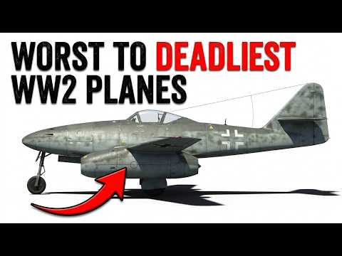 Every WW2 Plane Ranked From Worst To Deadliest