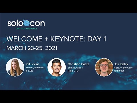 SoloCon 2021 - Welcome to SoloCon: Day 1 Keynote