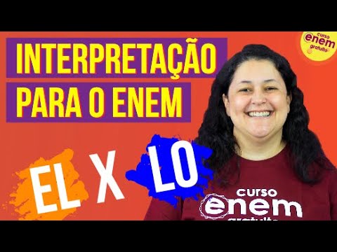 SPANISH INTERPRETATION FOR ENEM | GRAMMAR AND VOCABULARY