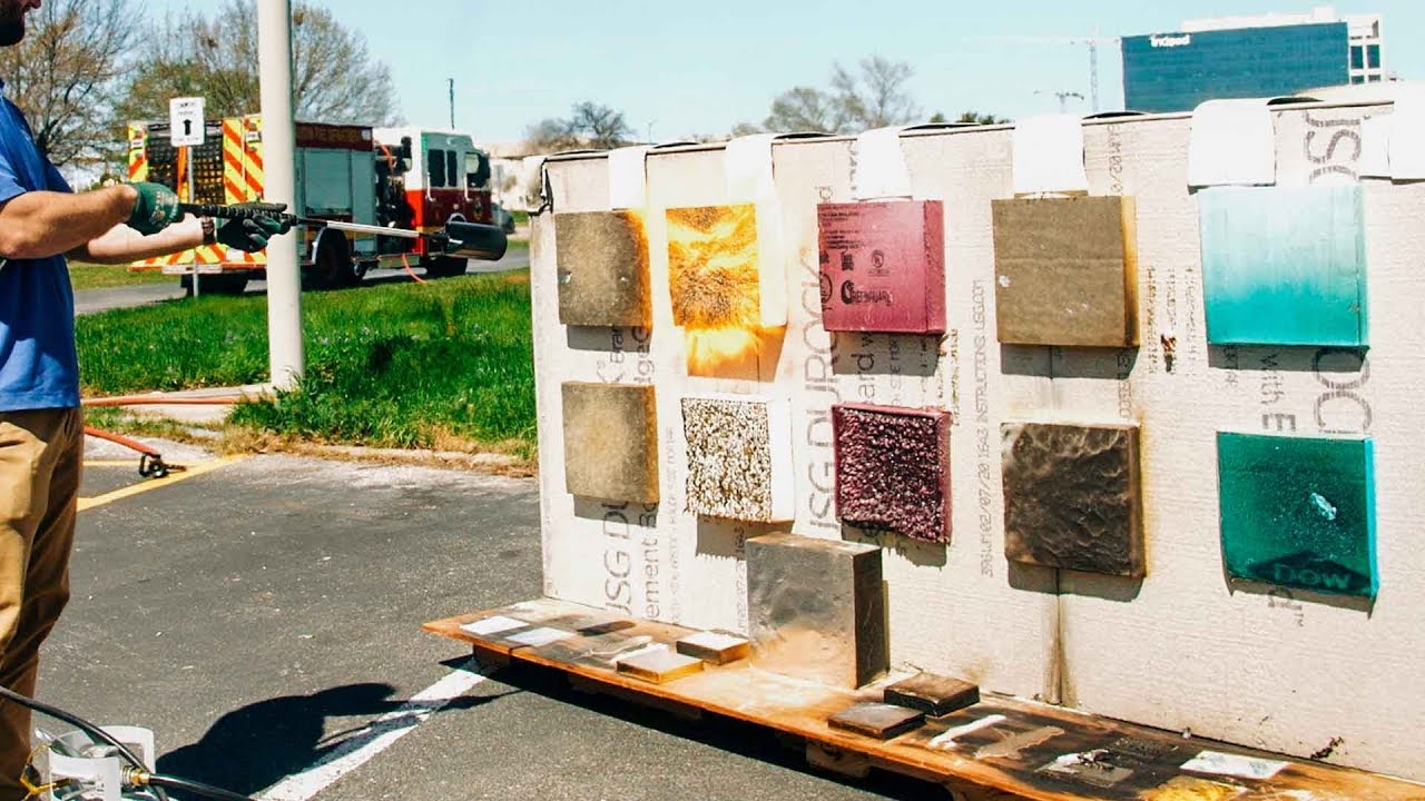 Flame Testing Building Materials +More Building Science Hands On Tests