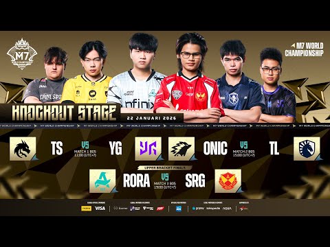 🔴 LIVE | KNOCKOUT STAGE HARI 3 | M7 World Championship | (ID)