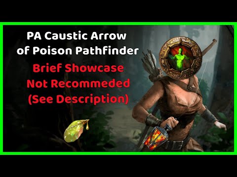 [PoE 3.25] Perfect Agony Caustic Arrow of Poison Pathfinder | T17 Boss Rush