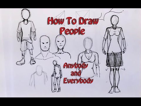 How To Draw People Part 1