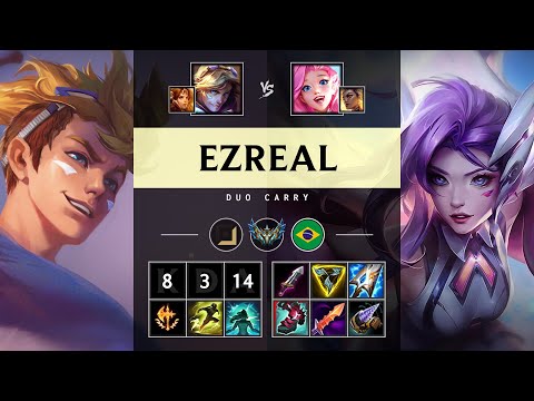 Ezreal ADC vs Seraphine - BR Challenger Patch 25.09
