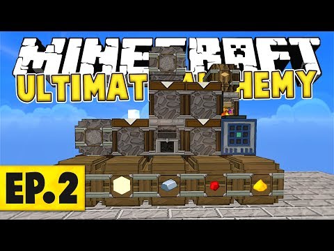 Gaming On Caffeine - Minecraft Ultimate Alchemy - Automatic Acceleration Wand! #2 [Modded SkyBlock]