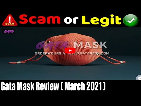 Gata Mask Review (Mar 2021) Check Its Legitimacy- Watch! | Scam Adviser Reports