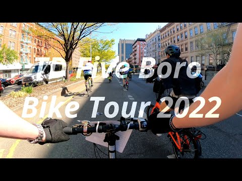 TD 5 Boro Bike Tour 2022 - Full Ride