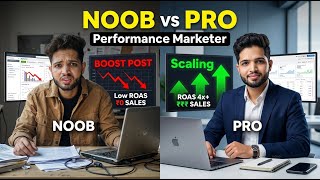 Noob vs Pro Performance Marketer | Biggest Mistakes Killing Your Ads | D2C by Nikhil