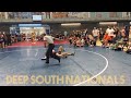 2023 Runner-Up 126lbs Deep South Summer Nationals. I am in the White.