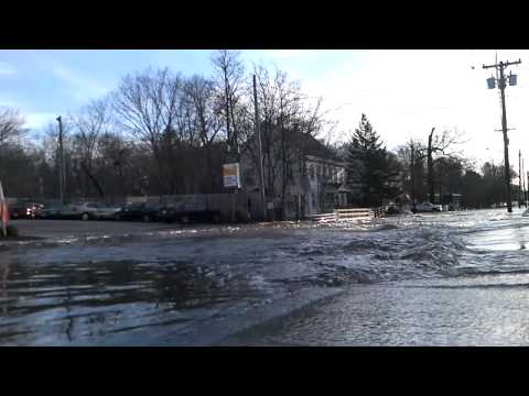 Adams St - Braintree, MA Flooding