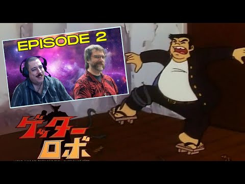 SFR: Getter Robo (Episode 2) "All-Out Battle! Three Giant Mechasauruses" REACTION!