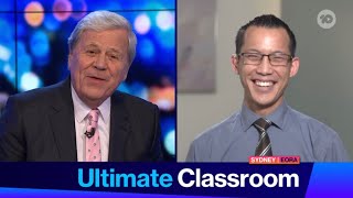 Talking Ultimate Classroom on The Project