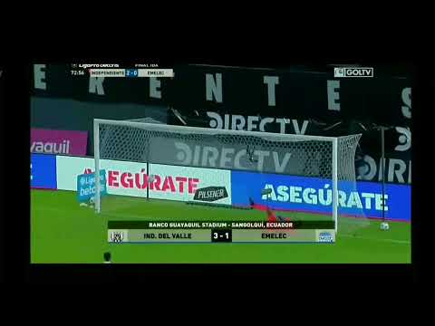 Independiente del valle 3-1 Emelec Liga pro 2021 Final ida