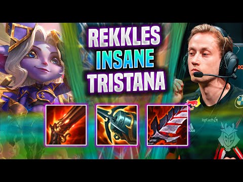 REKKLES IS INSANE WITH TRISTANA! - KC Rekkles Plays Tristana ADC vs Jhin! | Season 2022
