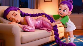 Download lagu 😱🚨Naughty Rumi Cuts Mom’s Long Hair While She Sleeps! Just to Buy a Teddy Bear🧸Kpop Demon Hunter😈🔥#1 mp3