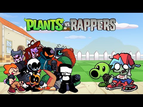 FNF Bloom N Brainz - but every turn a different character sings ✔️ (FNF: Plants VS Rappers Mod)
