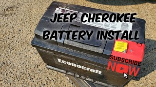 How to - Install a Replacement Battery 2015 Jeep Cherokee