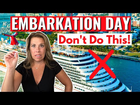 Thumbnail for 13 BIG Embarkation Day Mistakes Not to Make on a Cruise