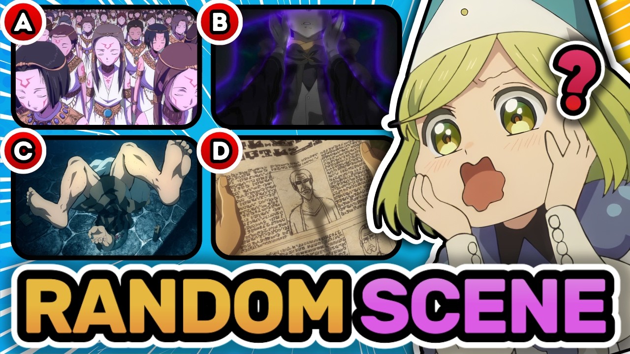🎥 Guess the Anime by its Very RANDOM Scene 🔥 Anime Quiz