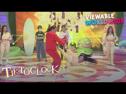 TiktoClock: Backup dancers, mayroong inihandang buwis buhay stunts!