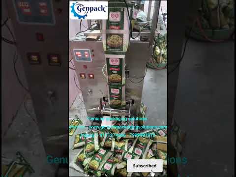 low cost automatic poha & rice packing machine #pouchpackagingmachines