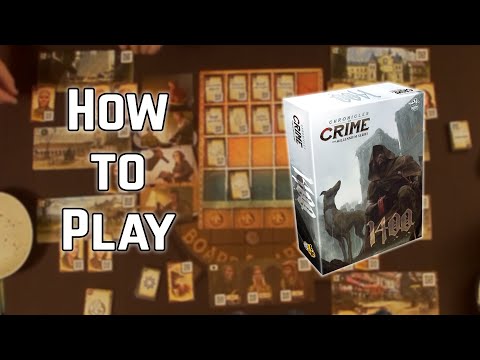 Learn to solve a mystery in the middle ages with Chronicles of Crime: 1400 (How to Play Board Games)