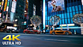 Download lagu The Fast And The Furious: Tokyo Drift (2006) - City Chase Scene [Open Matte 4K UHD] mp3