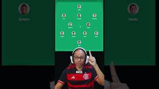 Duas prováveis escalações do Flamengo contra o Palmeiras #flamengo  #mengo #mengão